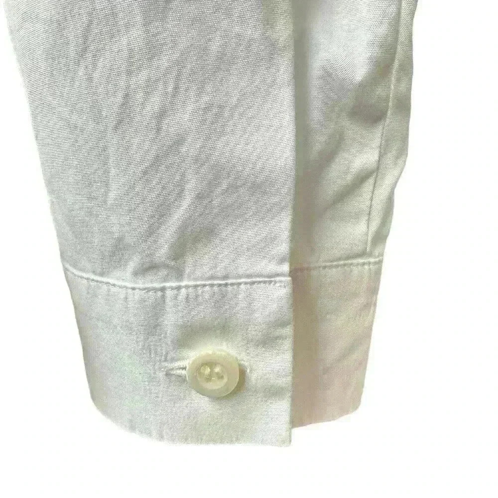 Prada 100% Cotton Classic  White Shirt - Picture 5 of 8